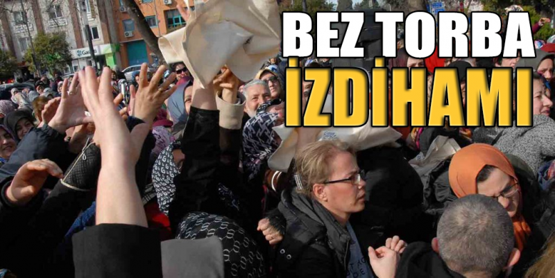 2019 Türkiye Manzaraları! Gölcük’te Bez Torba İzdihamı