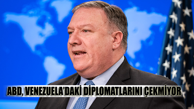 ABD, Venezuela’daki diplomatlarını çekmiyor