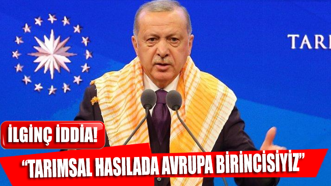 Cumhurbaşkanı Erdoğan, 3.Türkiye Tarım Orman Şurası’nda konuştu