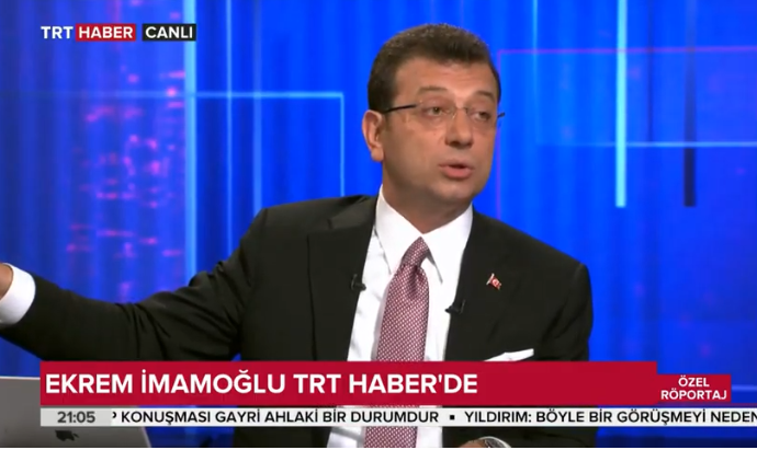 Ekrem İmamoğlu TRT Haber Canlı yayında soruları yanıtladı