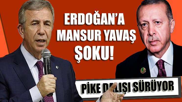 Erdoğan’a soğuk duş… Mansur Yavaş farkı açıyor! İşte son anketin sonuçları
