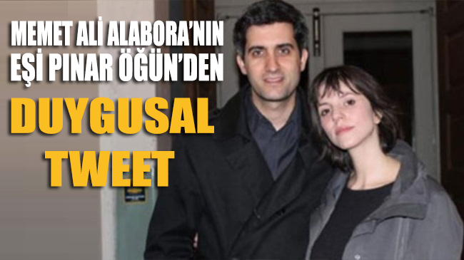 Gezi Davası kararının ardından Memet Ali Alabora’nın eşi Pınar Öğün'den duygusal tweet