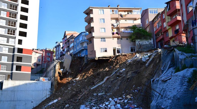 İBB Başkanı İmamoğlu, Kağıthane’de bina çöken bölgede incelemelerde bulundu