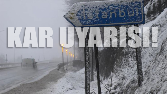 İstanbul'a kar geri dönüyor! Hava sıcaklıkları 10 derece düşecek