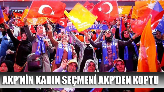 Kadın seçmenler AKP’den kopuyor