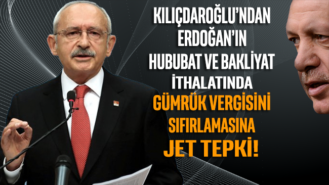 Kemal Kılıçdaroğlu’ndan Erdoğan’ın kararına jet tepki