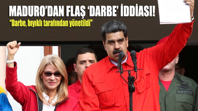 Maduro’dan flaş darbe iddiası: Beyaz Saray’dan Bolton yönetti