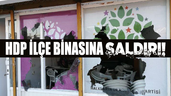 Marmaris’te HDP binasına saldırı: Saldırgan gözaltına alındı