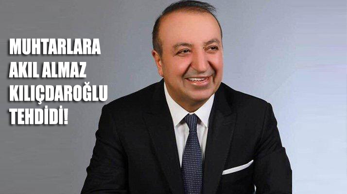 MHP’li belediyeden Kılıçdaroğlu’nun muhtarla buluşmasına tehditli engel