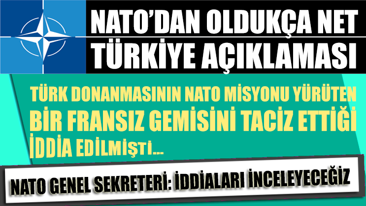 NATO’dan flaş Türkiye açıklaması: İddiaları inceleyeceğiz