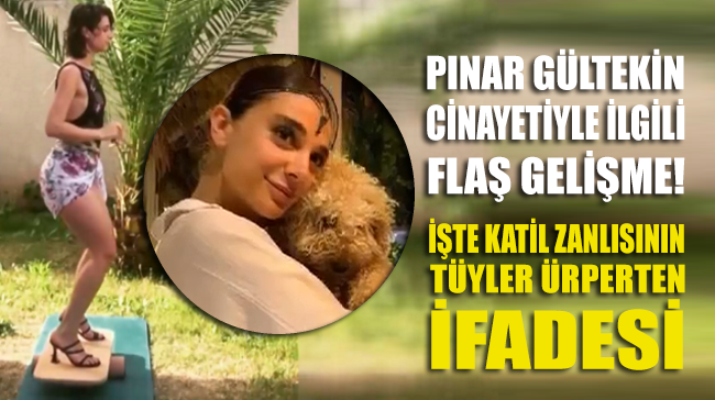 Pınar Gültekin'i vahşice öldüren eski sevgilisinin emniyetteki ifadesi ortaya çıktı