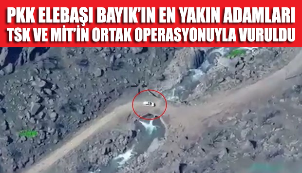 PKK elebaşı Bayık'ın en yakın adamları vuruldu