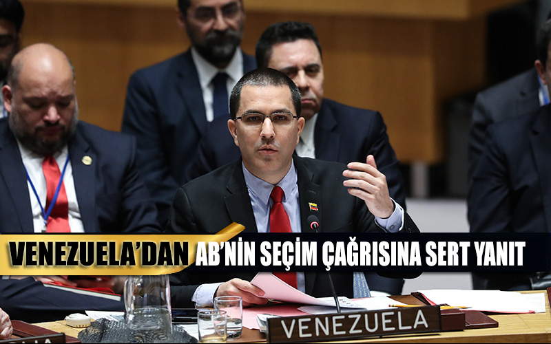 Venezuela’dan AB’nin seçim çağrısına yanıt