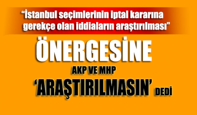 AKP-MHP'den 23 Haziran reddi
