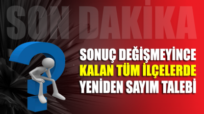 AKP'li Yavuz: 38 ilçede oyların yeniden sayılmasını isteyeceğiz