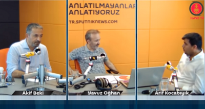 Arif Kocabıyık, Sputnik'te Yavuz Oğhan ve Akif Beki'ye kurucusu olduğu İlave TV'yi anlatıyor