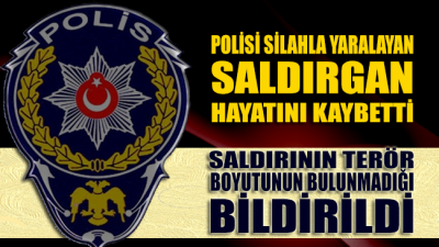 Beyoğlu’nda polisi silahla yaralayan saldırgan hayatını kaybetti!