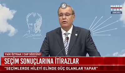 CHP Sözcüsü Faik Öztrak'tan çarpıcı açıklamalar!