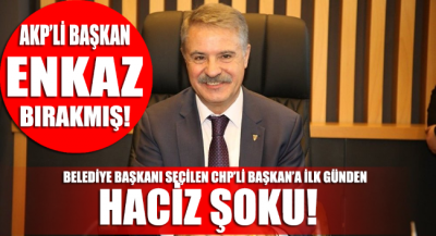 CHP'nin AKP'den aldığı belediyeye ilk günden haciz şoku!
