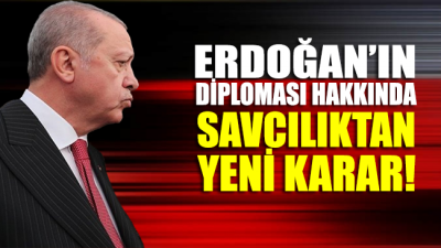 Erdoğan'ın diploması hakkında savcılıktan yeni karar