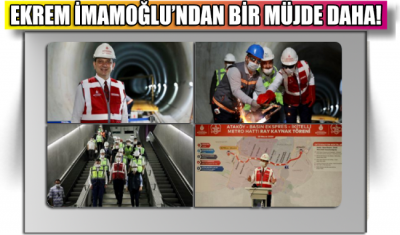 İmamoğlu'ndan müjdeli haber!.. Ataköy-İkitelli Metrosu 2021’de açılıyor