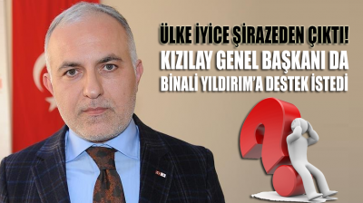Kızılay Genel Başkanı da Binali Yıldırım’a oy istedi!
