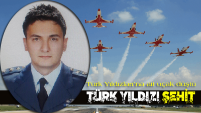 Konya’da Türk Yıldızları’na ait uçak düştü: Bir pilot şehit