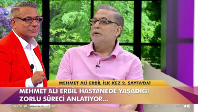 Mehmet Ali Erbil canlı yayında gözyaşını tutamadı: 