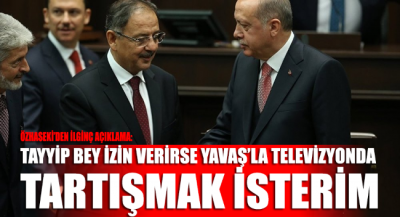 Özhaseki: Tayyip Bey izin verirse Yavaş'la televizyonda tartışmak isterim