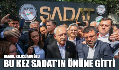 SADAT’ın önünde açıklama yapan Kılıçdaroğlu: Burası terörist yetiştiren bir kuruluş
