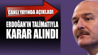 SON DAKİKA... İçişleri Bakanı Süleyman Soylu’dan sokağa çıkma yasağı açıklaması