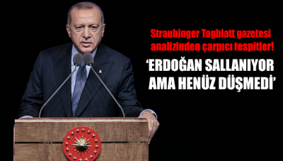 Straubinger Tagblatt Gazetesi: Erdoğan sallanıyor ama henüz düşmedi