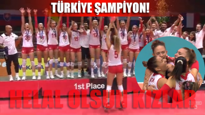 Türkiye, Avrupa şampiyonu!